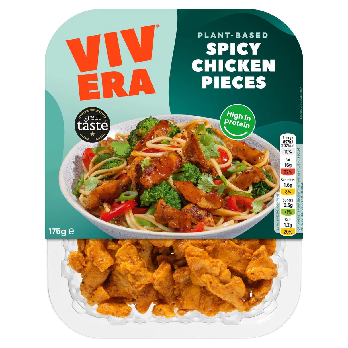 Vivera Plant Spicy Chicken Kebab 175g
