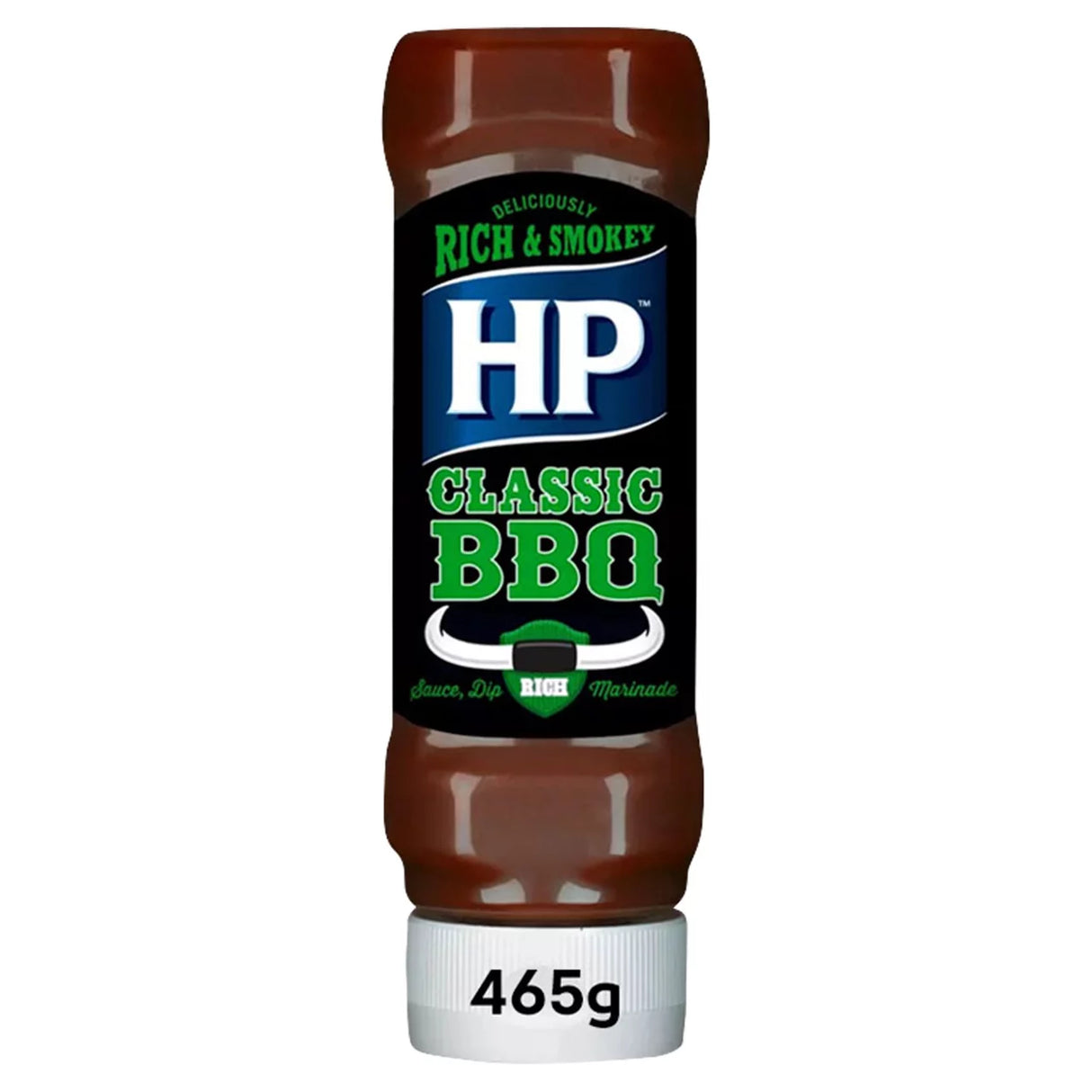 HP Squeezy Classic BBQ Woodsmoke Sauce 465g