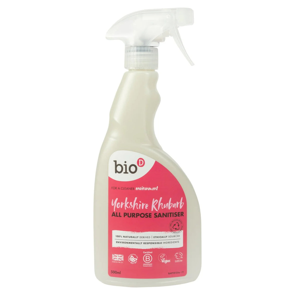 Bio-D Yorkshire Rhubarb All Purpose Sanitiser 500ml