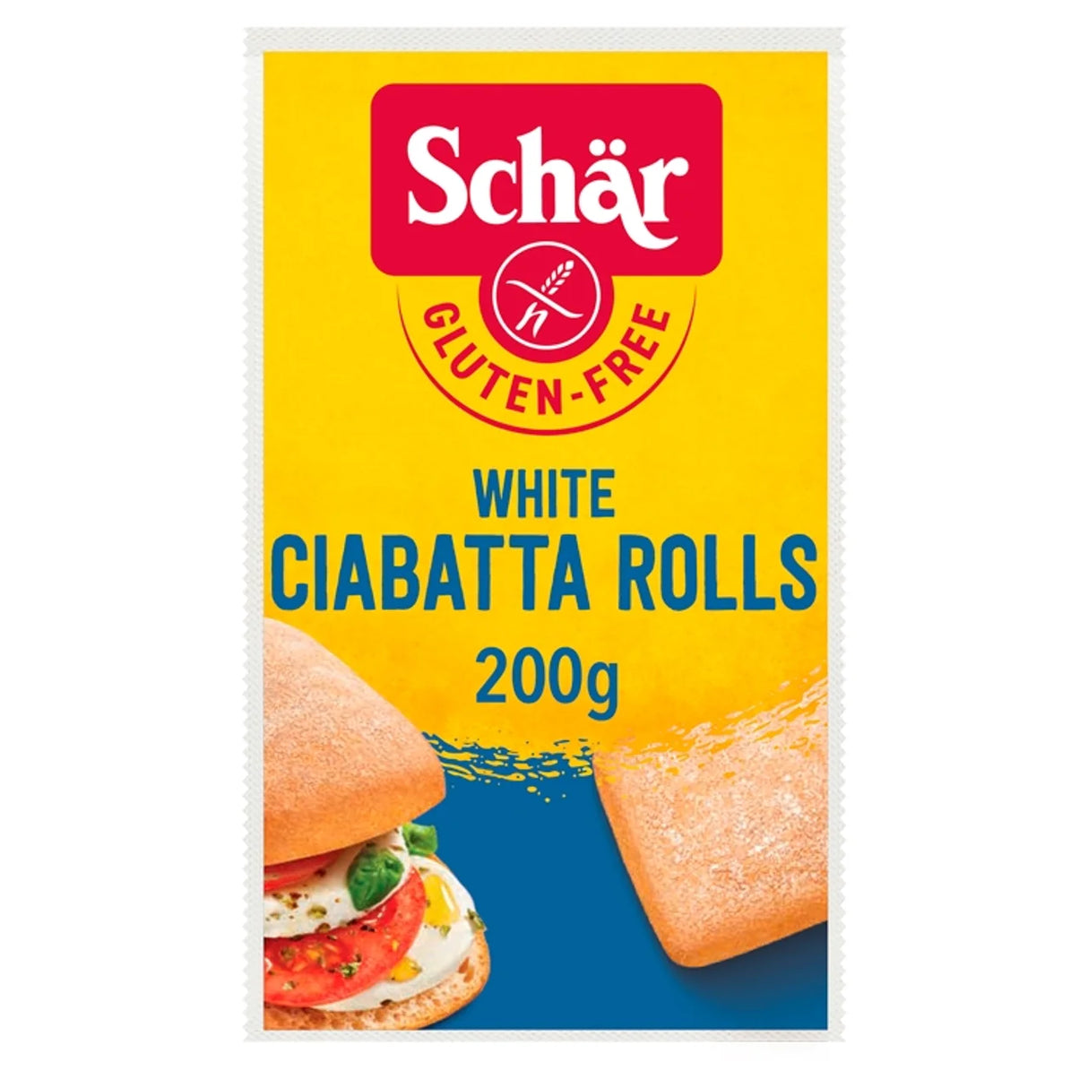 Schar Gluten-Free White Ciabatta Rolls 200g