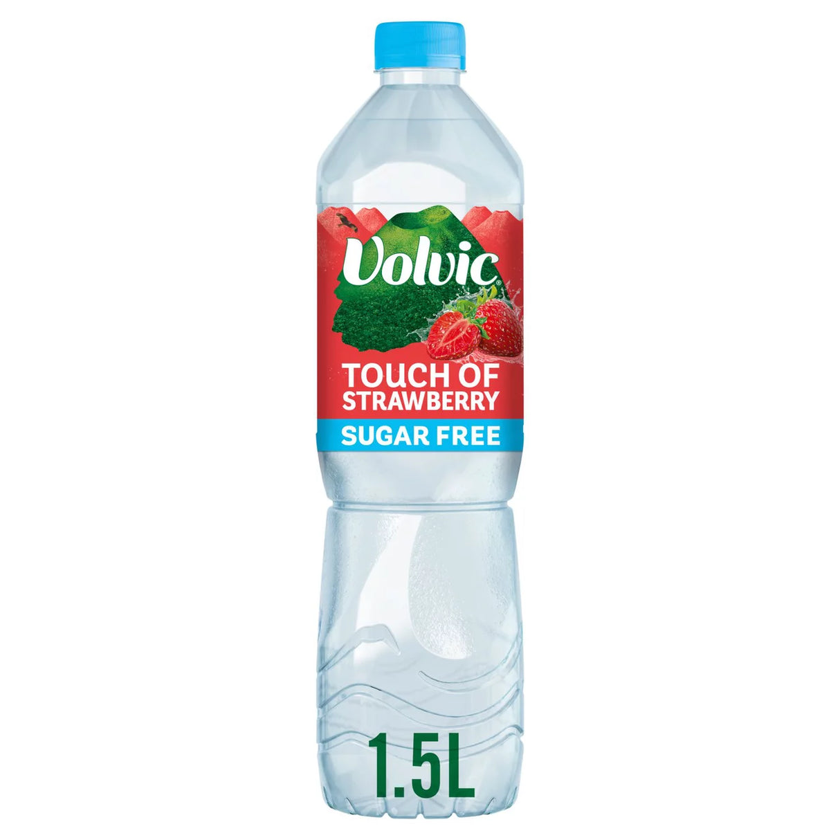 Volvic Touch of Fruit Sugar Free Strawberry Natural Flavoured Water 1.5L