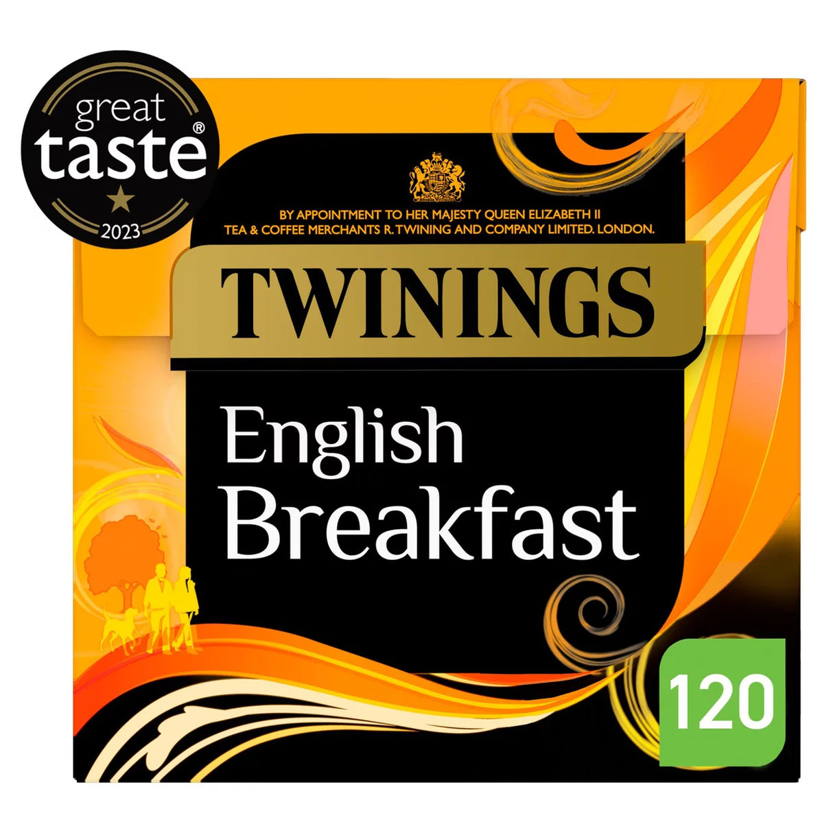 Twinings English Breakfast Tea 120 Tea Bags 300g