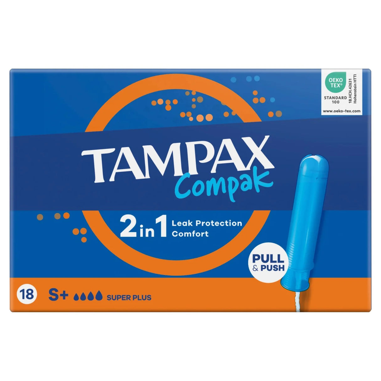 Tampax Compak Super Plus 18 pack