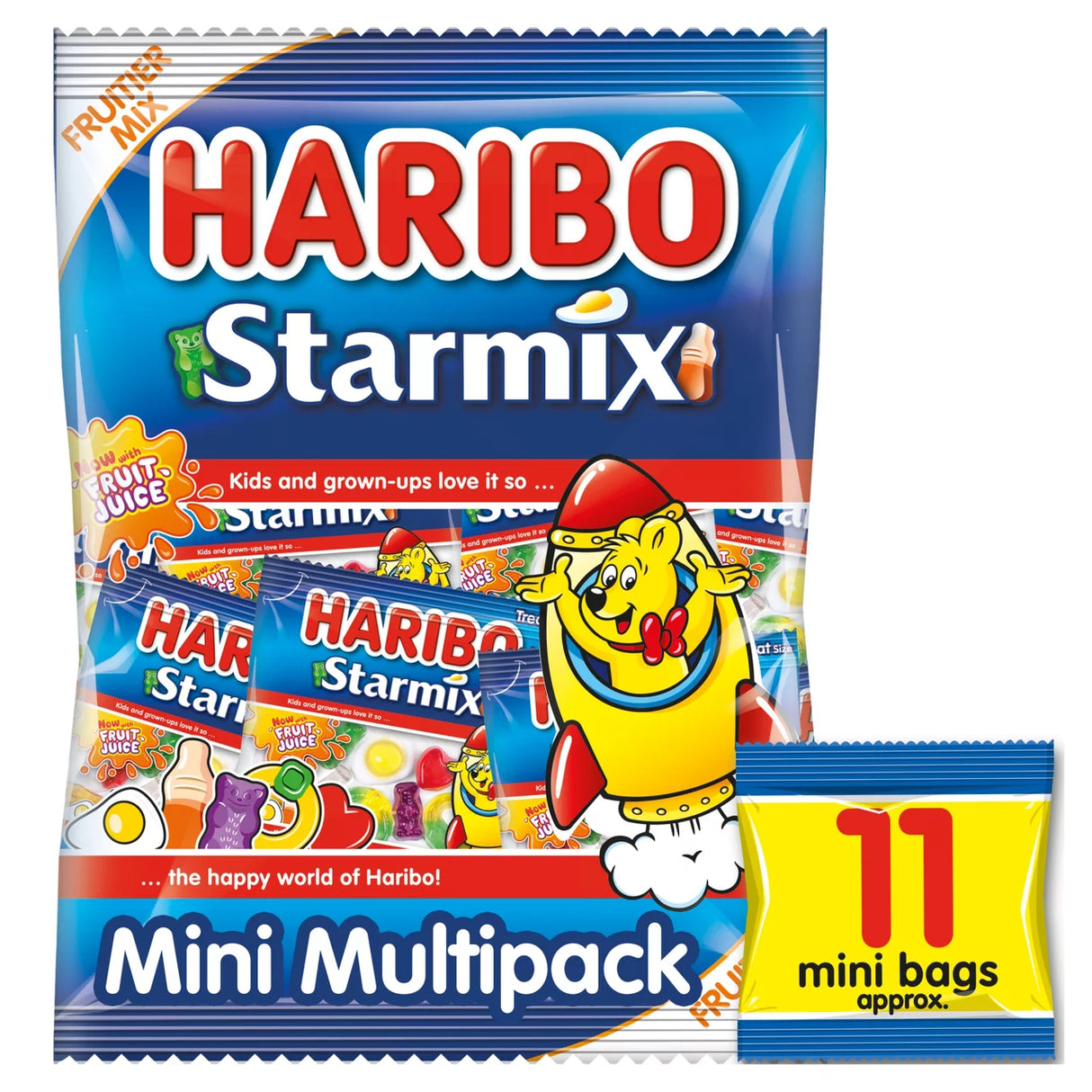 Haribo Starmix 11 Mini Bags Sweets Multipack 176g
