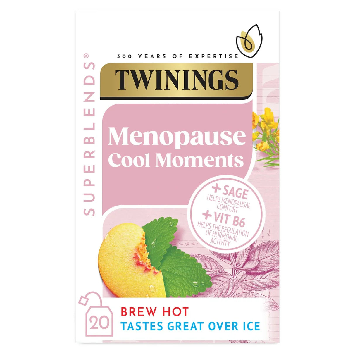 Twinings Superblends Menopause 20 Tea Bags 40g