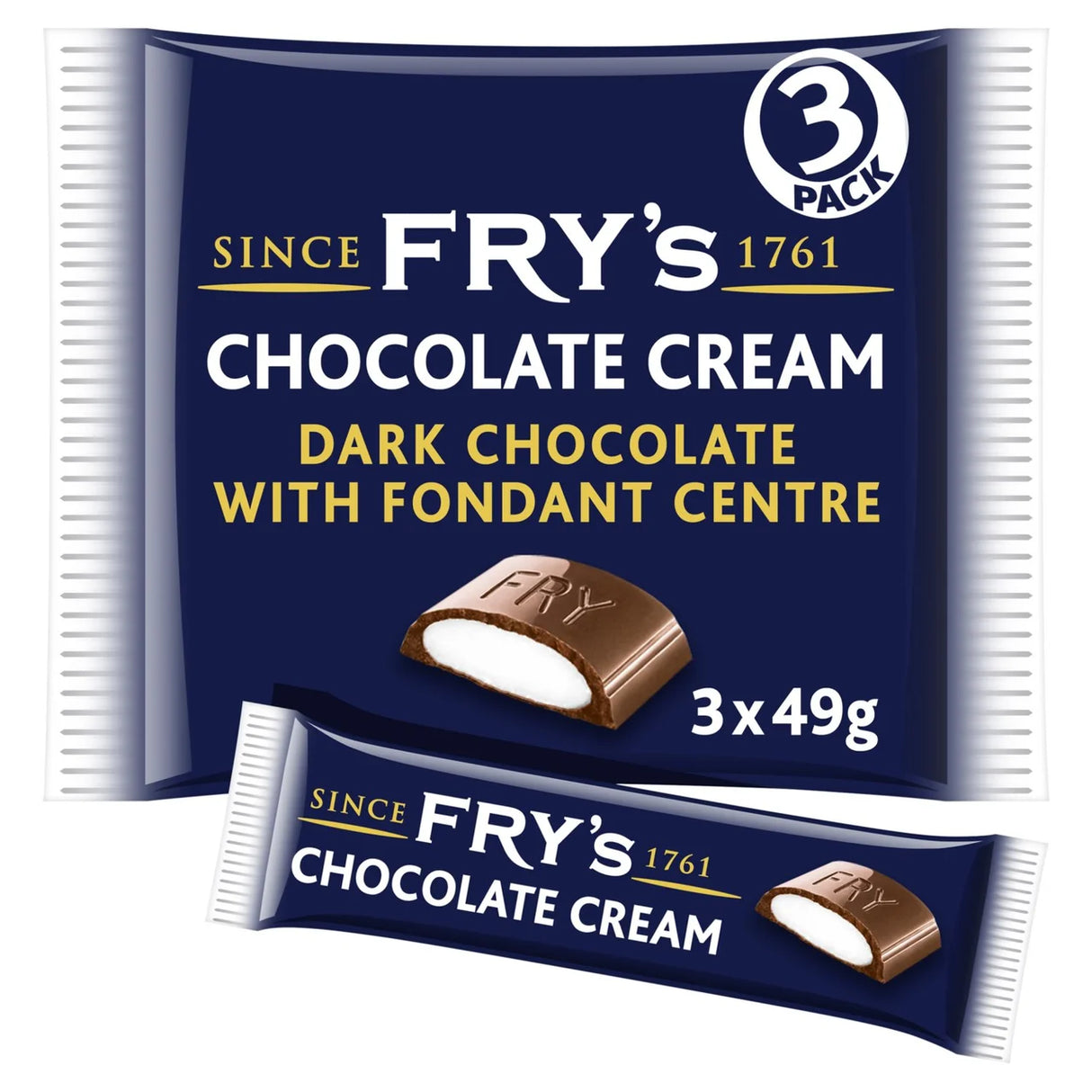 Fry's Chocolate Cream Multipack 3 Pack 147g