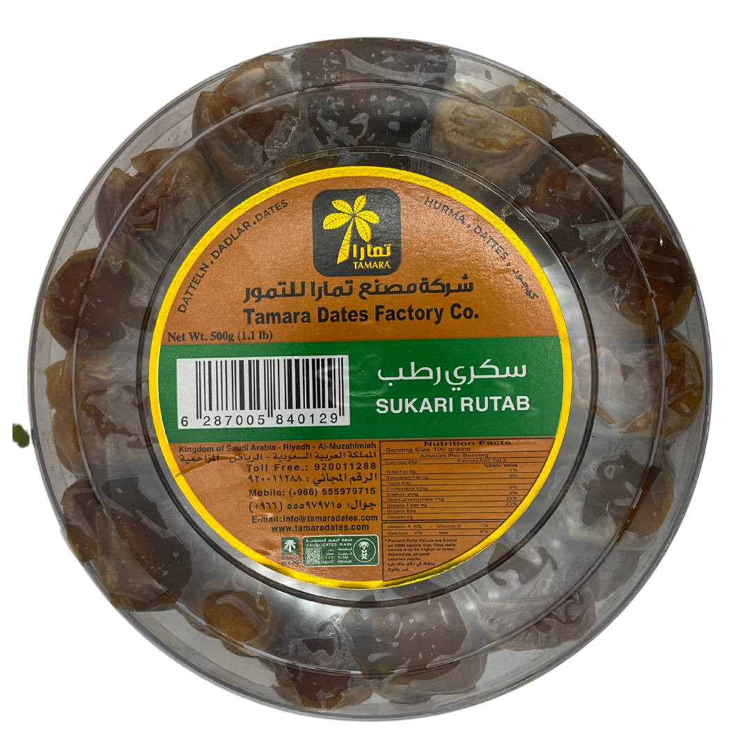 Tamara Dates Factory Sukari Rutab Dates 500g