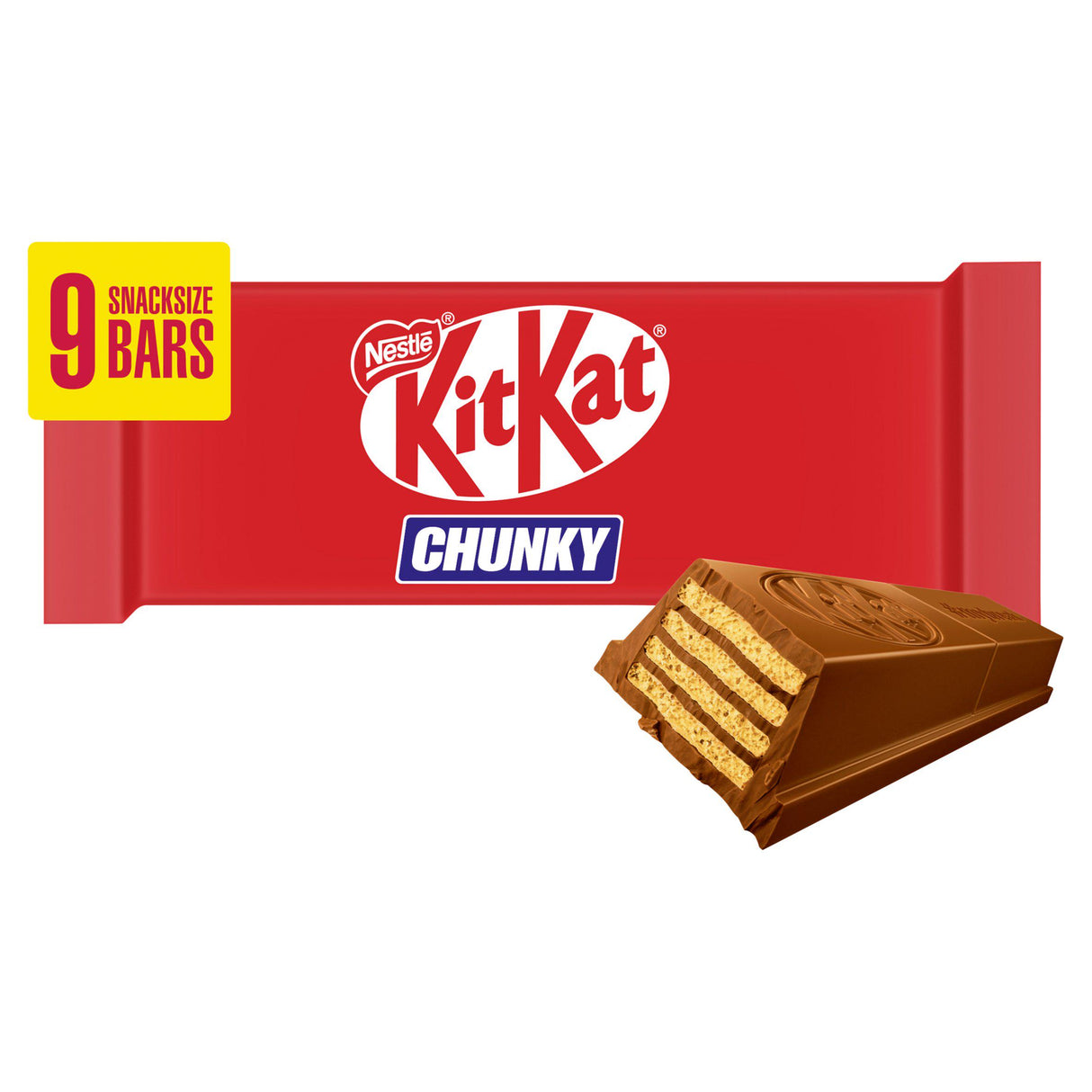 KitKat Chunky Milk Chocolate Bar Multipack x9 288g