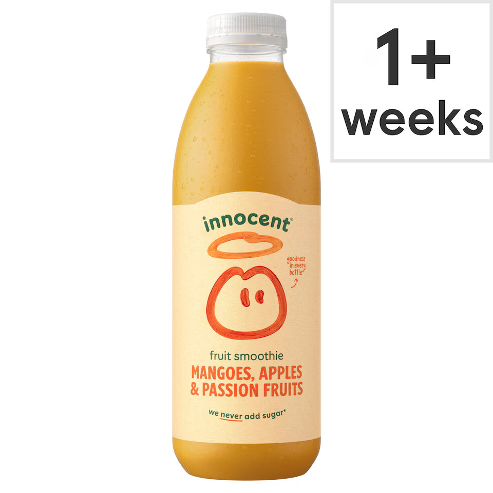 Innocent Mangoes Passion Fruits & Apples Smoothie 750ml