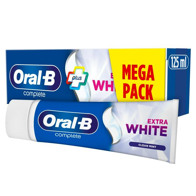 Oral-B Plus Complete Extra White Toothpaste 125ml