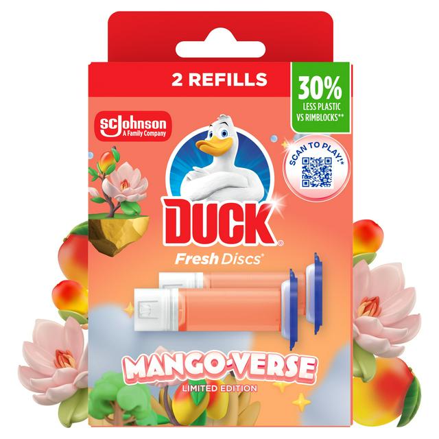 Duck Fresh Disc Twin Refill Mango Verse 2 x 36ml
