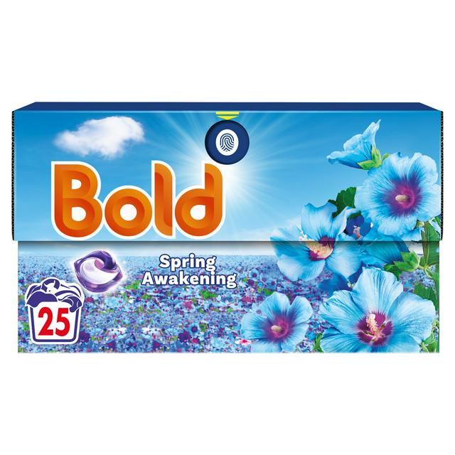 Bold All-In-1 Pods Washing Liquid Capsules Desert Rose 25 Washes