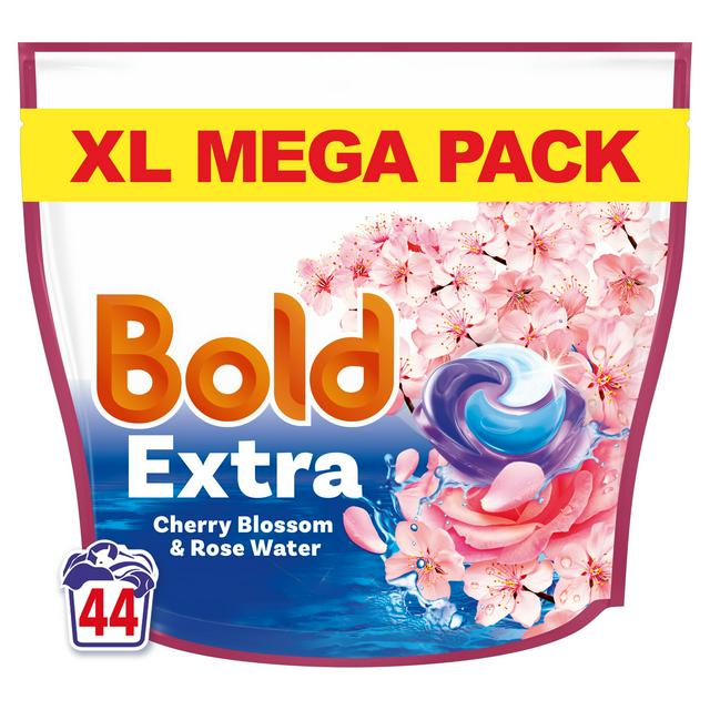 Bold All-In-1 Platinum Pods Liquid Capsules Cherry Blossom 44 Washes