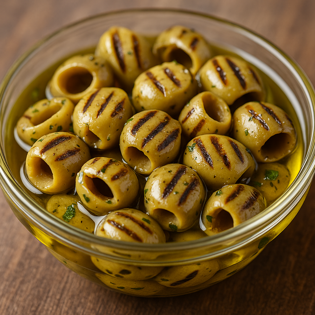 Grilled Green Olives - 1kg