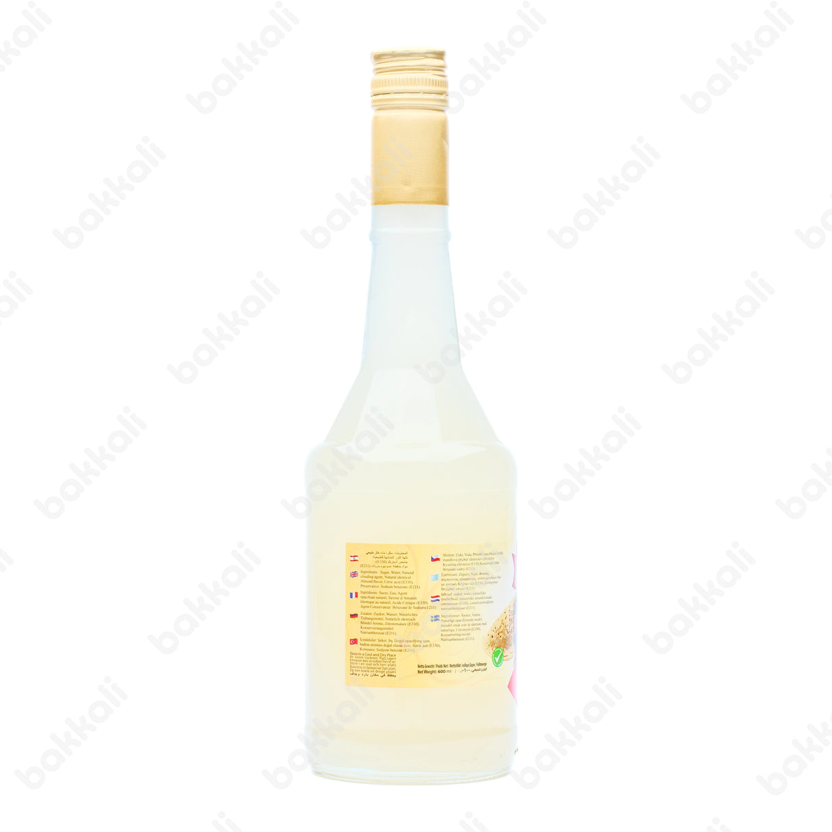 Chtoura Fields Almond Syrup 600ml - Side View 1