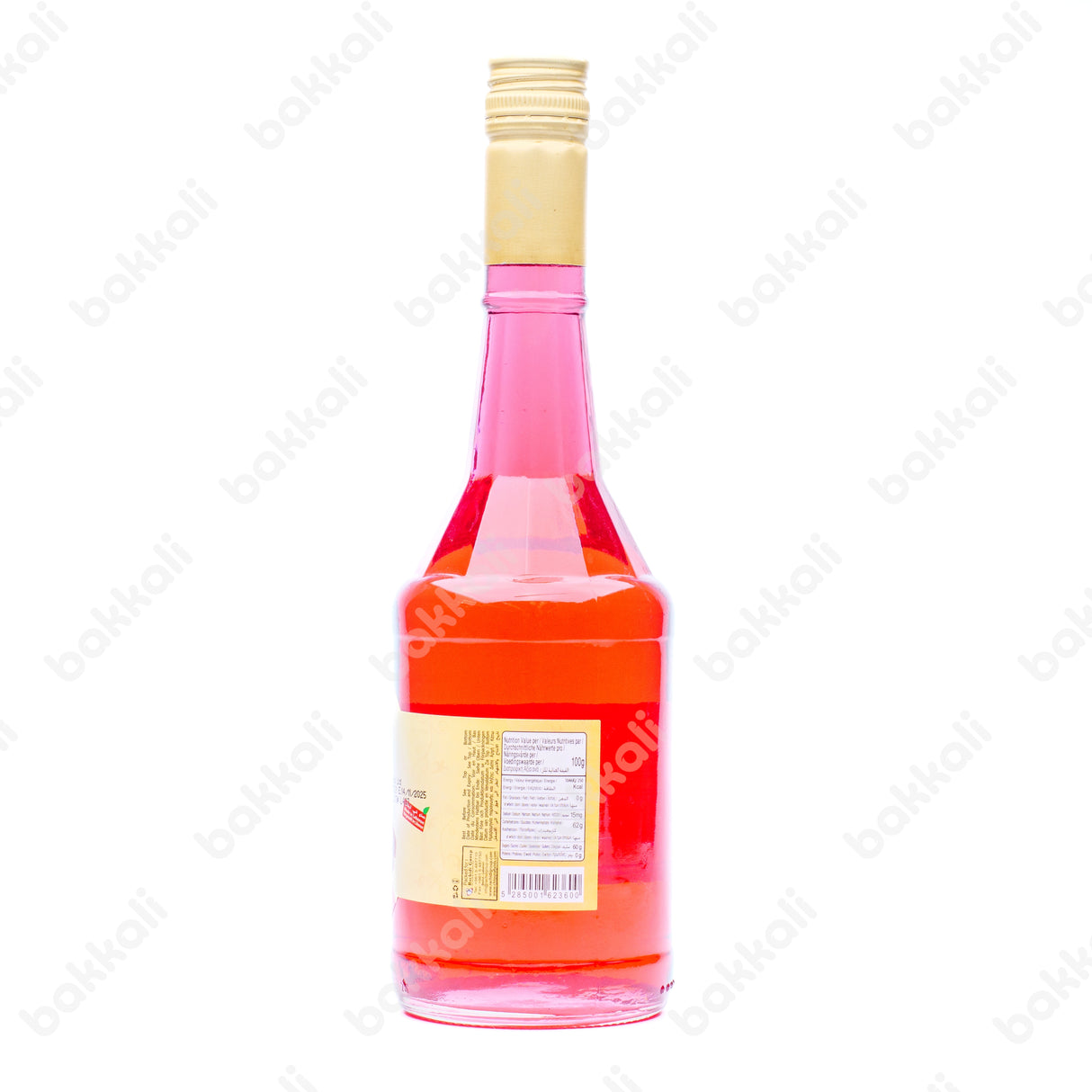 Chtoura Fields Rose Syrup 600ml - Side View 2