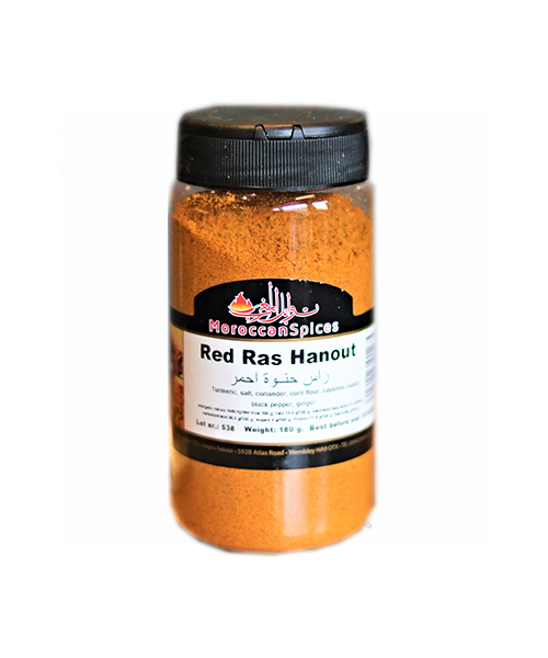 Moroccan Spices Red Ras Hanout 180g
