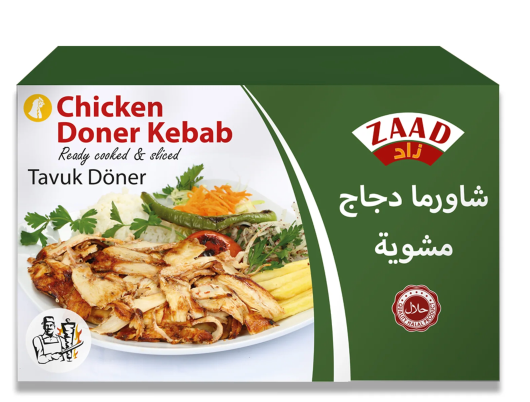 Zaad Chicken Doner Kebab 450g