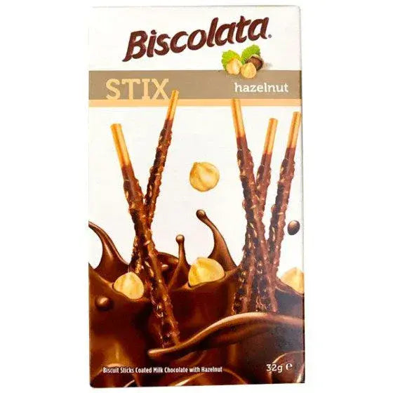 Image of Biscolata Stix Hazelnut - 40g