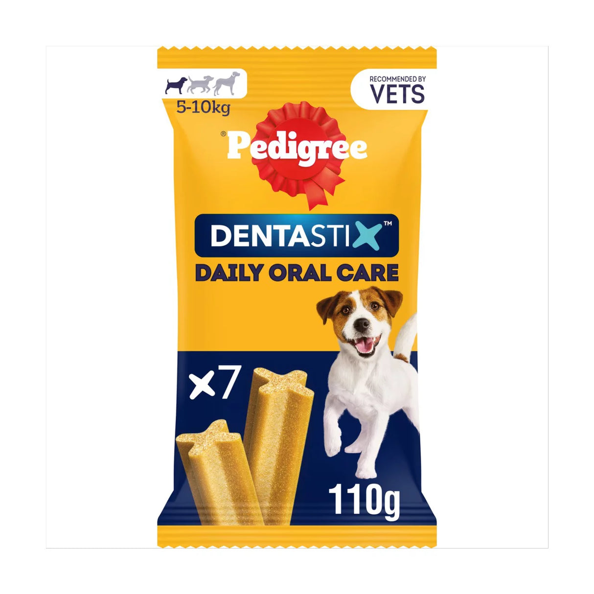 Pedigree Dentastix Daily Small Dog Treats 7 Dental Sticks