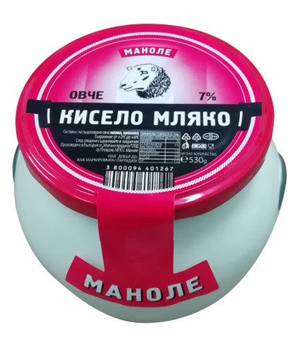 Manole Sheep Yogurt (7% Fat) 530g