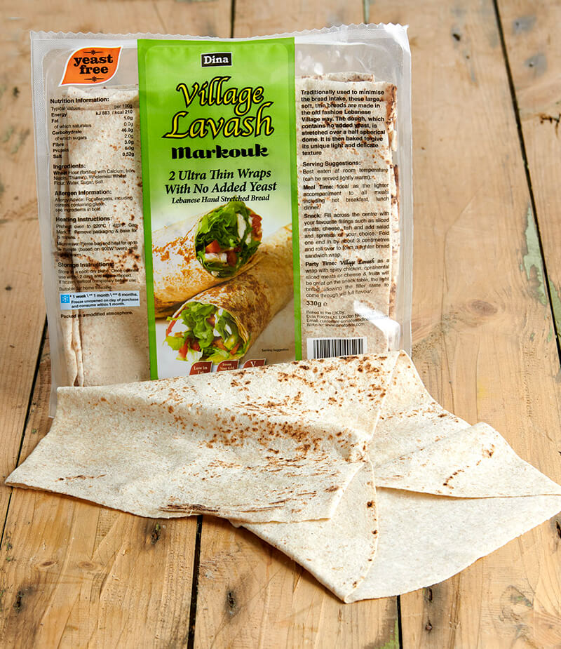 Dina Village Lavash Markouk Bread