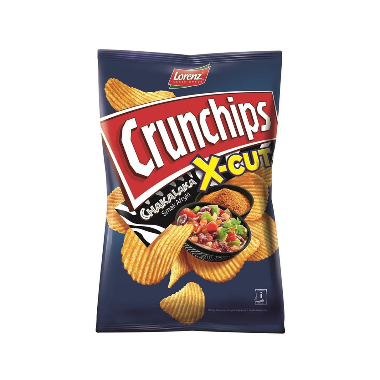 Image of Lorenz Crunch Chips X-Cut Chakalaka 140g