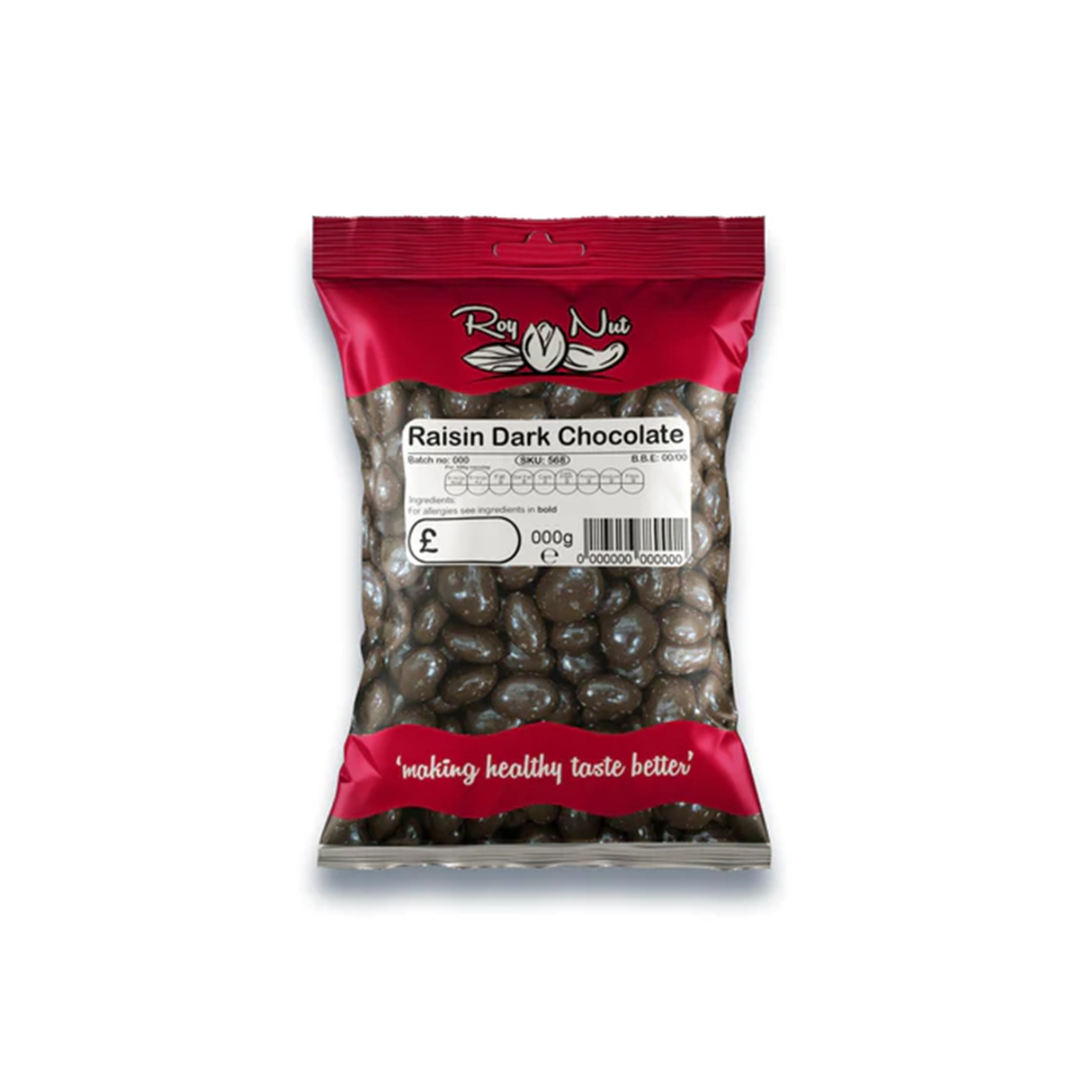 Image of Roy Nut Raisin Dark Chocolate 200g