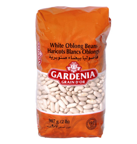 Image of Gardenia White Oblong Beans 907G