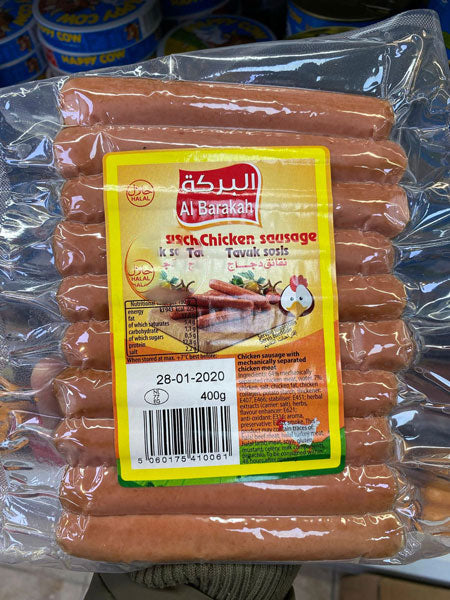 Image of Al Barakah Chicken Sausage Halal 400G