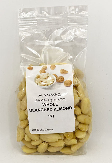 Image of Al Dimashqi Whole Blanched Almond 180G