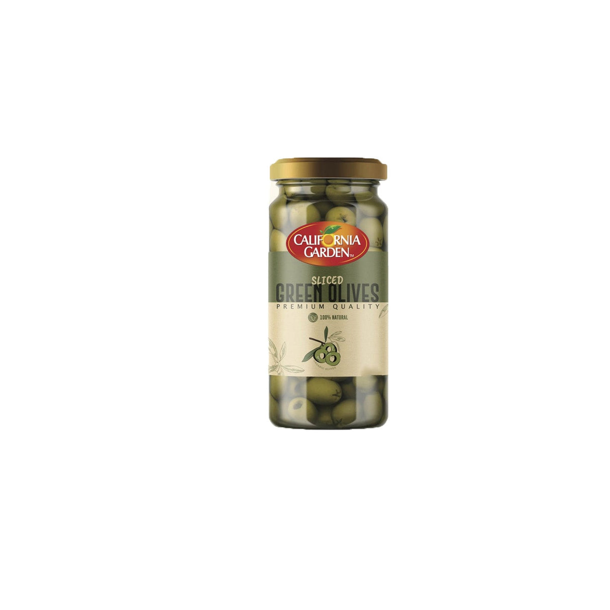 Image of California Garden Sliced Green Olives 700g