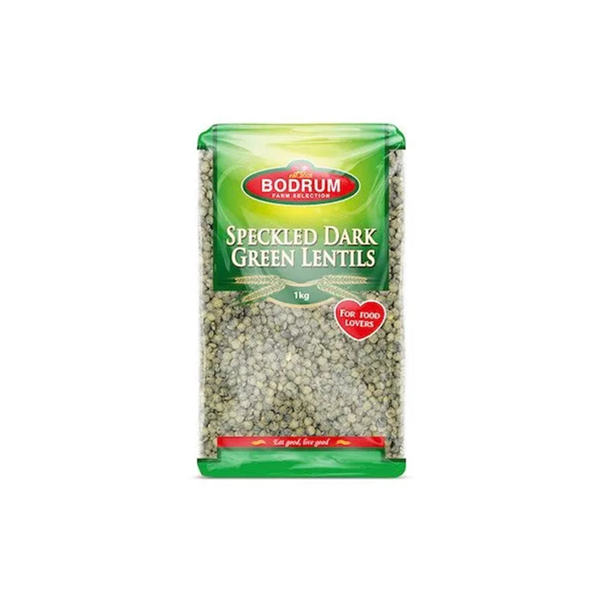 Image of Bodrum Dark Green Speckled Lentils 1kg