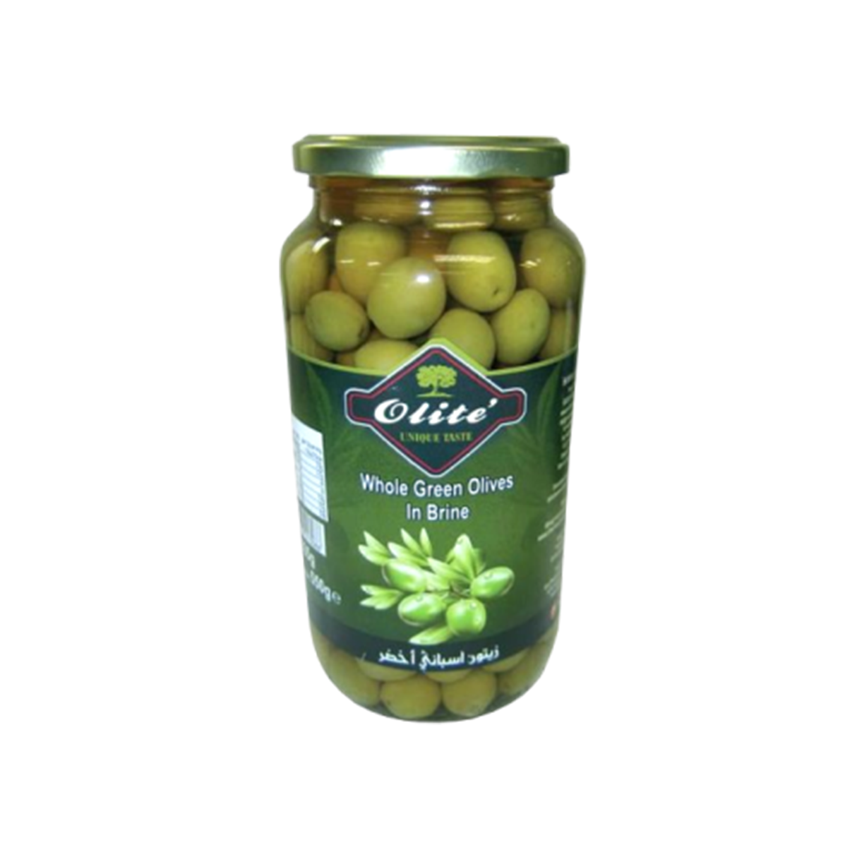 Image of Olite Whole Green Olives In Brine 935g
