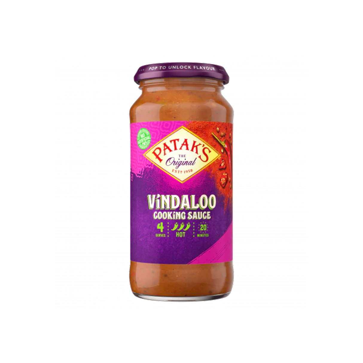 Image of Patak's Jalfrezi Cooking Sauce 450g