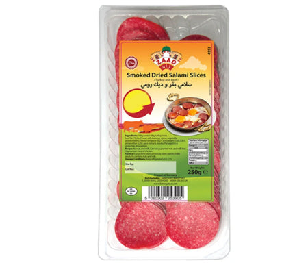 Image of Zaad Smoked Dried Salami Pizza Slices 200G