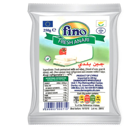 Image of Fino Anari Cheese 250G