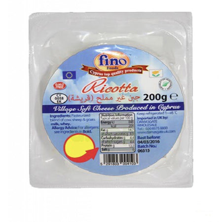 Image of Fino Ricotta Cheese 200G