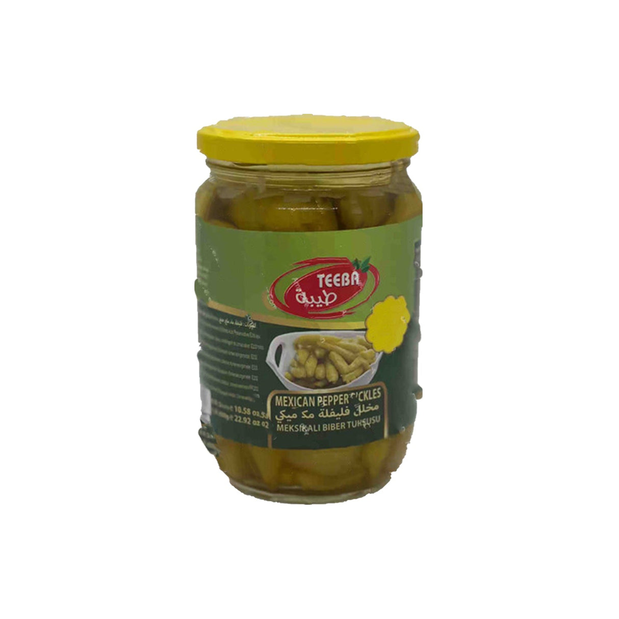 Image of Teeba Mexican Pepper Pickles 650g