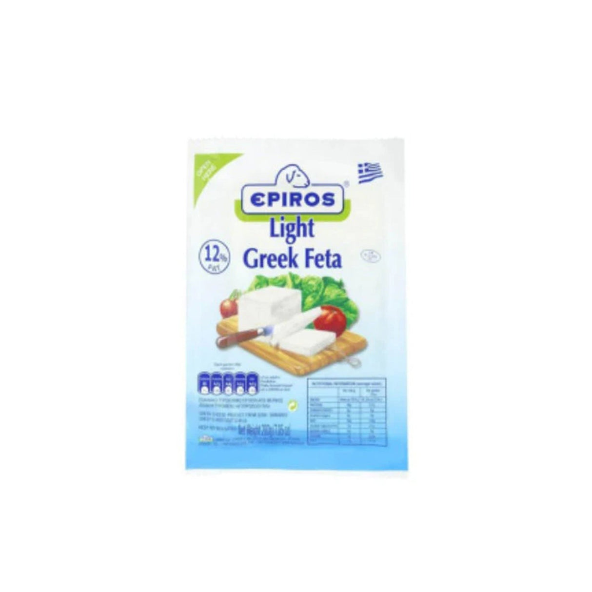 Image of Epiros Light Greek Feta Cheese 180g