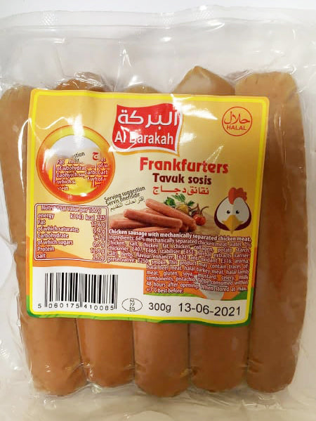 Image of Al Barakah Chicken Sausage Halal 300G