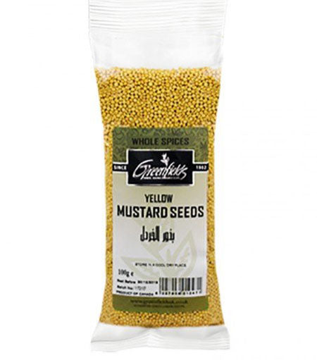 Image of Greenfield yellow mustard seeds 100g