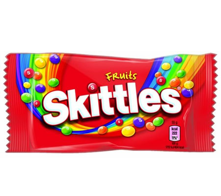 Image of Skittles fruits 45g