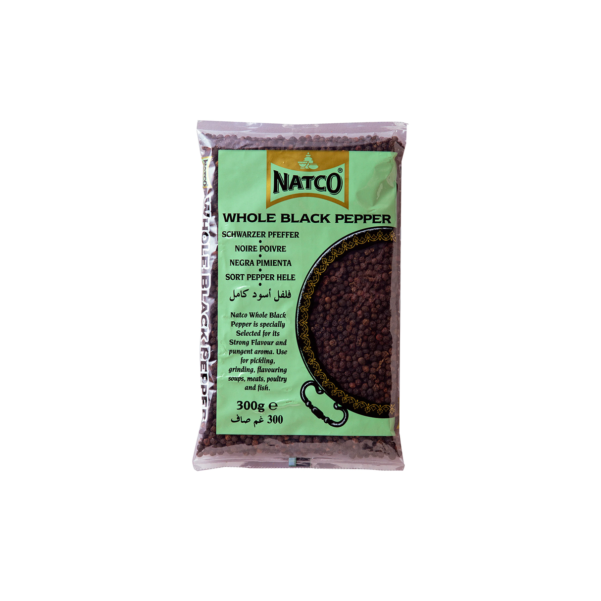 Image of Natco Whole Black Pepper Bag 300g