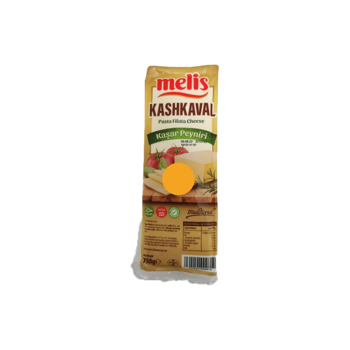 Image of Melis Kasar Peyniri 750g
