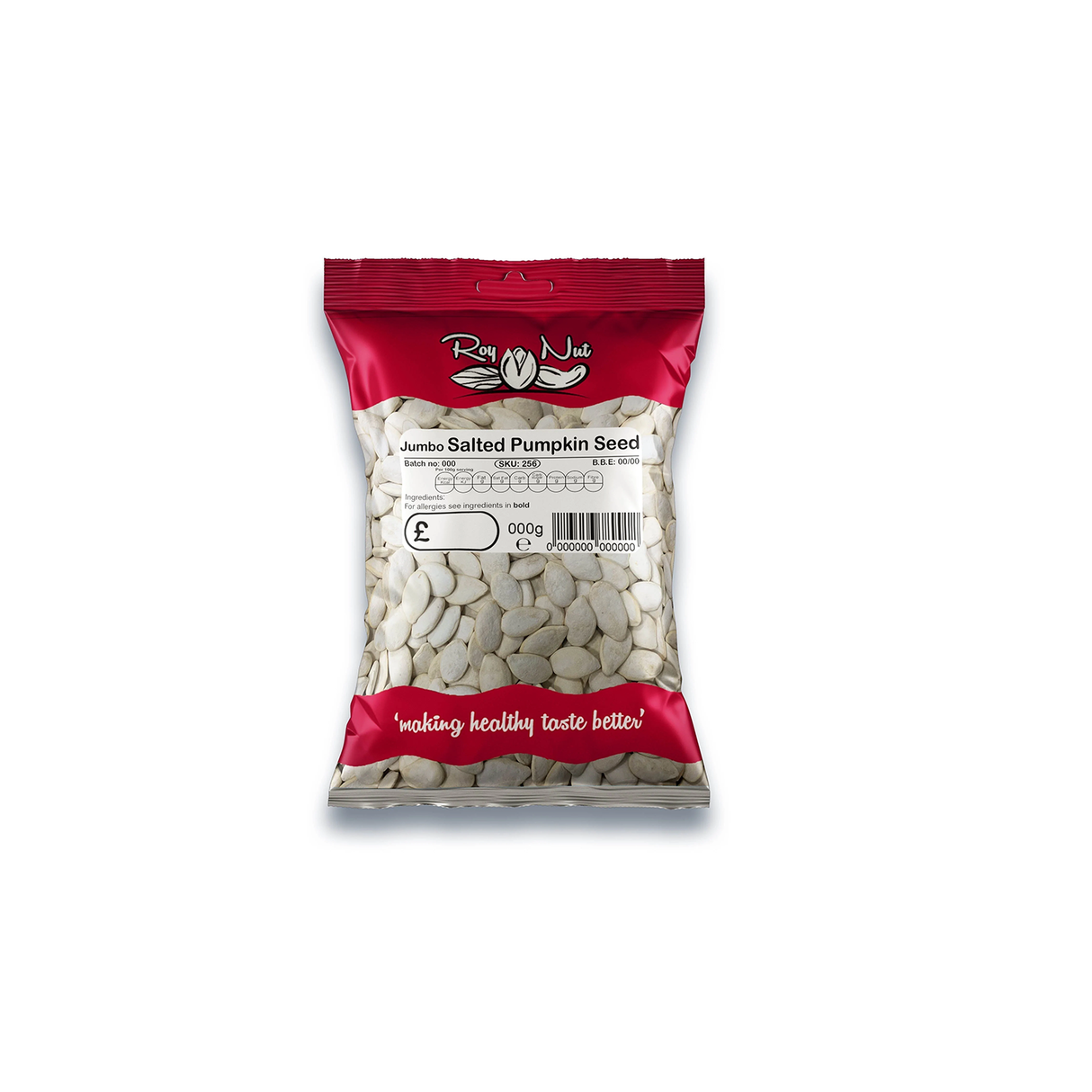 Image of Roy Nut Jumbo Salted Pumpkin Seed 600g