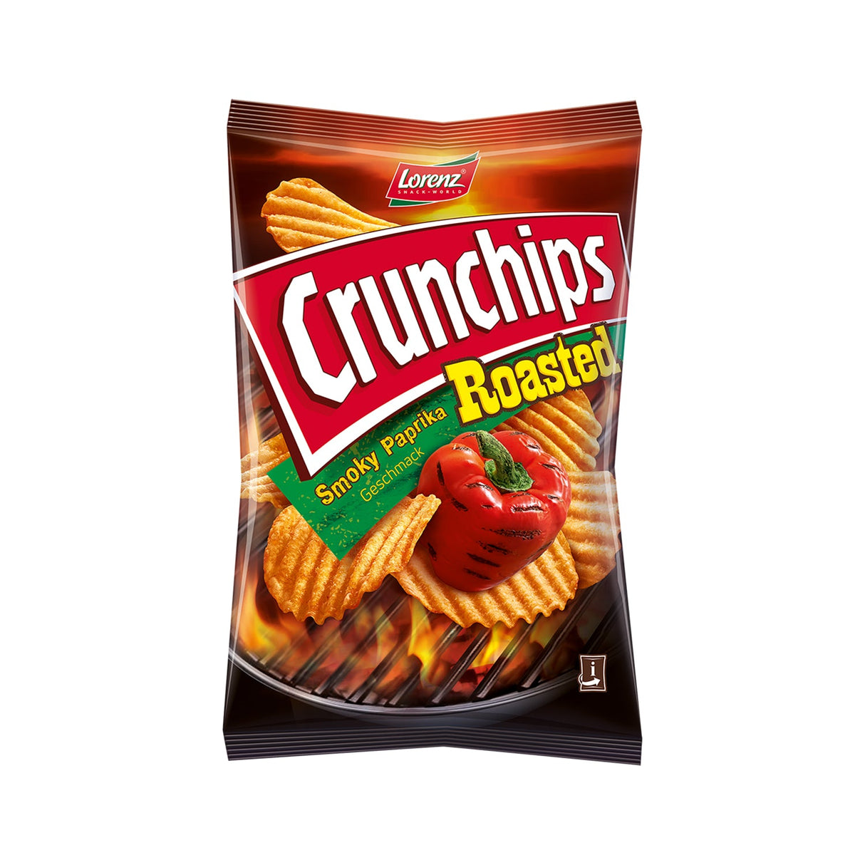 Image of Lorenz Crunch Chips X-Cut Roasted Smoky Paprika 140g