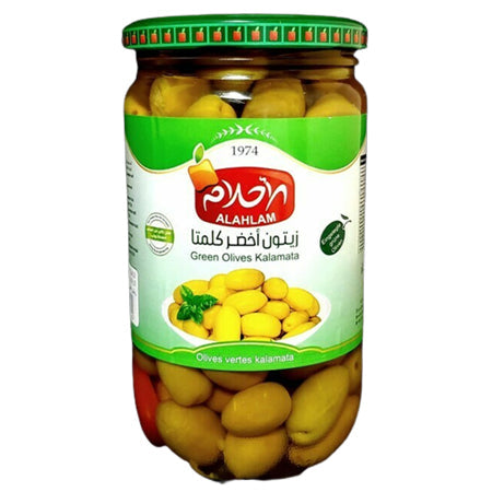 Image of Al Ahlam Green Olives Kalamata 450g