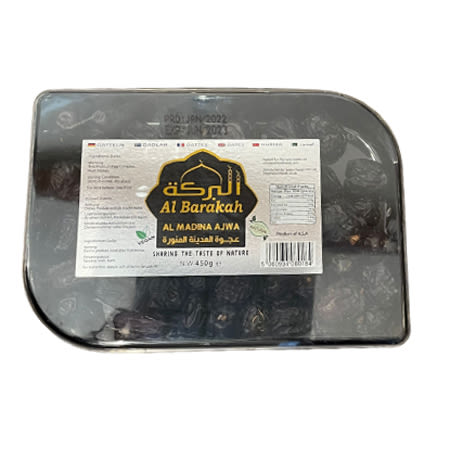 Image of Al Barakah Al Madina Ajwa Dates 450g