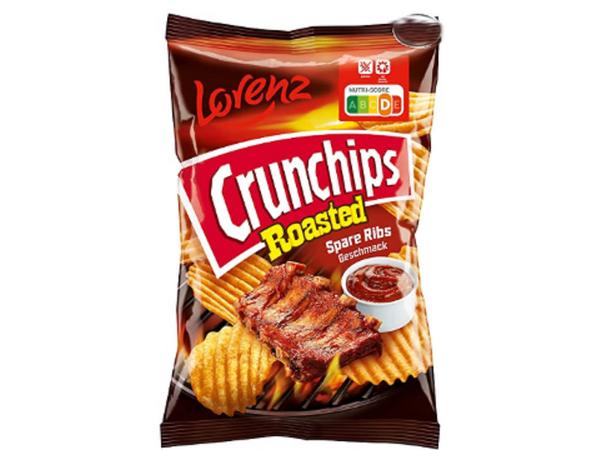 Image of Lorenz Crunch Chips X-Cut Roasted Spare Ribs 140g